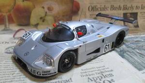 ☆激レア絶版*EXOTO*1/18*1989 Sauber Mercedes C9 #61 1989 Le Mans 24h*ザウバー