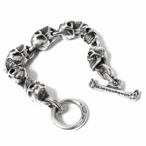 Gaboratory GABOR BRACELET ALL SKULL LINKS 定価528000円 ガボラトリー ガボール SILVER925　シルバー925