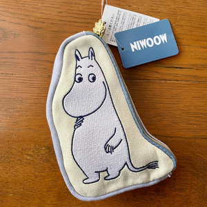 MOOMIN　ダイカットポーチ　仲間たち　ムーミン