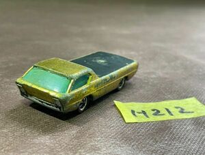 H212P 希少 香港製 ホットウィール Hot Wheels デオラ DEORA ゴールド 1967 昭和レトロ 玩具 現状品