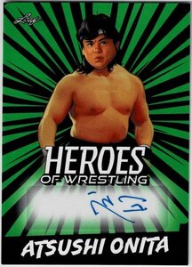 プロレス★大仁田厚 23 Leaf Heroes of Wrestling 直筆サインカード