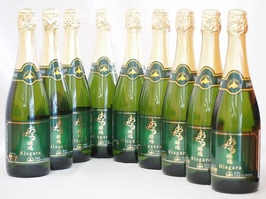 おたる醸造 ナイアガラスパークリング白ワイン やや甘口 (北海道)720ml×9