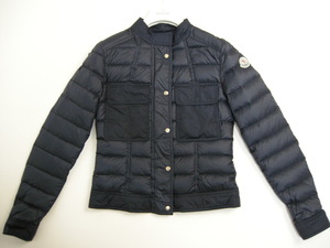 17SSキッズ14A(大人女性00相当)■新品■本物保証モンクレールMONCLER■ASSIAアッシア■ライトダウンジャケット778(ダークネイビー系)