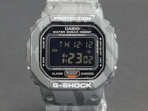 s602 カシオ G-SHOCK Gショック DW-5600 腕時計 迷彩柄 カモフラ 電池新品交換済 動作品