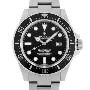 ロレックス シードゥエラー4000 116600 ブラック 中古 メンズ 腕時計