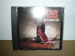 名手故Randy Rhoads/Bob Daisley/Lee Kerslake/Don Airey参加　大傑作1st「Blizzard of Ozz」旧規格盤　輸入盤中古。