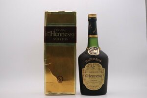 【美品】Hennessy ヘネシー NAPOLEON ナポレオン メダリオン 金キャップ 旧ボトル 700ml 40% 未開栓 箱あり【漂亮】1円～