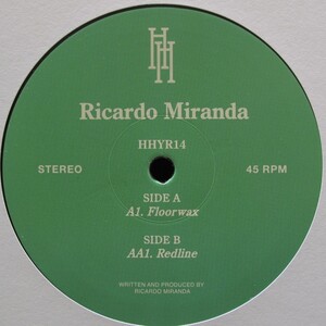 新品未使用 Ricardo Miranda/Floorwax 12inchレコード　(0857)