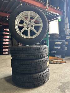 中古冬タイヤホイールセット 175/65R14　TOYO GIZ2　SEIN EK 14x5.5+43 4/100　　4本セット　送料安★☆