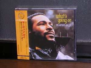 帯付国内盤CD MARVIN GAYE (マーヴィン・ゲイ)／ホワッツ・ゴーイン・オン