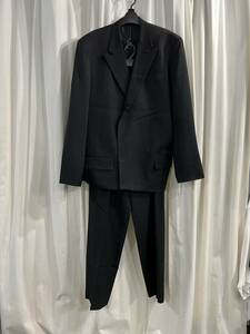 未使用 yohji yamamoto pour homme スナップ釦セットアップスーツ（H-ST-048xxx）