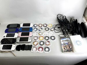 1円～ ジャンク SONY PSP プレイステーション ポータブル 本体・ソフト まとめ 破損・欠損含む 動作不明[19625