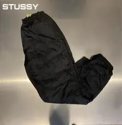 STUSSY kiruthinngu pants BLACK NYLON