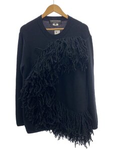 COMME des GARCONS HOMME PLUS◆セーター(厚手)/M/ウール/BLK/PL-N003//