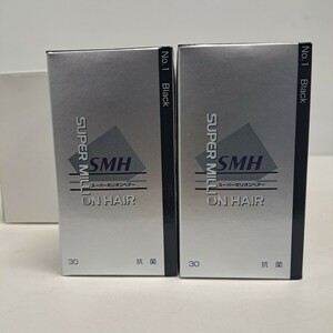 ★未開封 ルアン SMH スーパーミリオンヘアー ブラック 30g×2箱セット まとめて★