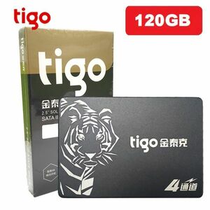 ■新品!!国内対応&90日保証■ 【2019最新型】 tigo SSD 120GB SATA3/6.0Gbps 2.5インチ 3D 高速 NAND TLC 内蔵型 S320 PC ノートPC DE009