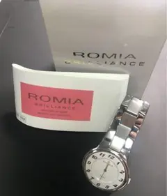 腕時計　ROMIA BRILLIANCE メンズ　ロミア　ケース付き　不動品