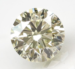 【100円～】VVS2！0.426ct 天然ダイヤ Light Yellow（ナチュラルカラー）VERY GOOD！