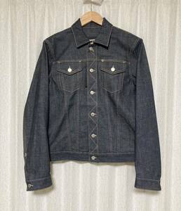 美品☆[DSQUARED2] 20SS Dan Jean Jkt ダンジーン ストレッチ インディゴ デニムジャケット 46 イタリア製 S74AM1740 ディースクエアード