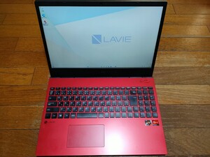 美品高性能 NEC LAVIE N15 N1565/A Ryzen 7 4700U AMD Radeon 15.6inch 16GB SSD512GB DVDスーパーマルチドライブ　正規Windows11