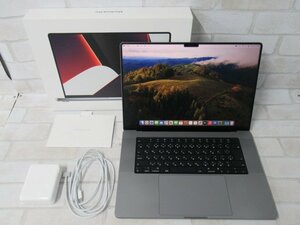 08025 Ω 新TNPC1 0655h 保証有 Apple A2485 MacBook Pro 16インチ,2021 / Apple M1 Pro / 32GB / SSD:1TB / 箱付