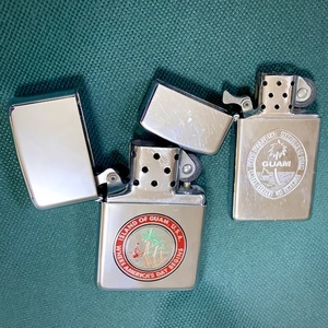 ZIPPO ジッポー Guam グアム島 レギュラー・スリム２個セット 1980/1981年製デザイン