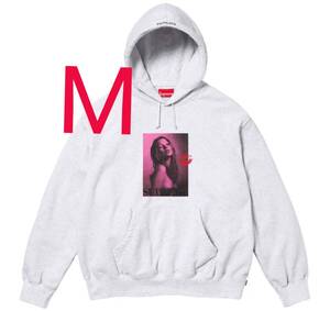 即発送 国内正規 24FW Supreme Kate Moss Hooded Sweatshirt Ash Grey M シュプリーム ケイト モス フーデッド スウェットシャツ パーカー