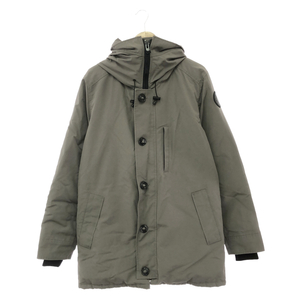 ◆中古品◆CANADA GOOSE カナダグース ダウンジャケット ポリエステル CHATEAU PARKA グレー系 Lサイズ メンズ アウター Q61882NSD