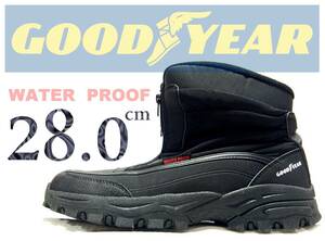 GOOD YEAR【防水防滑ブーツ】28.0cm 【管24-3】