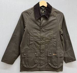 Barbour バブアー Boys Beaufort rt Olive Size:L カーキ Lサイズ ワックスコットンジャケット タグ付き