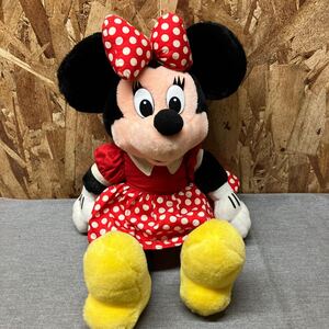 送料無料【Nち2027】ミニーちゃんぬいぐるみ当時物 ディズニー 昭和レトロ Disney ミニーマウス