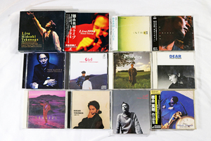 【徳永英明】CD 12タイトル『Live Hideaki Tokunaga』『Live1994』『イントロII』『VOCALIST 3』『太陽の少年』『DEAR』『Girl』他 USED 