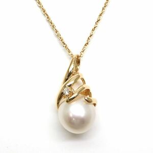 高品質!!TASAKI(田崎真珠)◆K18本真珠ネックレス◆J◎ 約5.5g 約38.0cm パール pearl necklace EC6/EC6