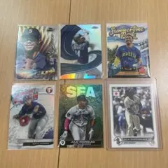 topps JULIO RODRIGUEZ カード６枚セット