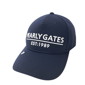 PEARLY GATES パーリーゲイツ 2023年モデル キャップ ネイビー系 FR [240101155867] ゴルフウェア