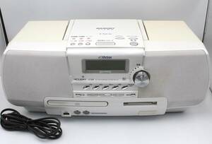 Victor ビクター CD-MD ラジオ RD-M2-W メモリーポータブルシステム クラビア Clavia