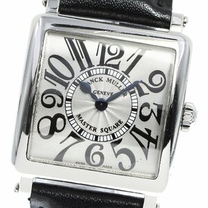 フランクミュラー FRANCK MULLER 6002SQZ マスタースクエア SS クォーツ レディース 内箱付き_735848