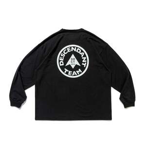 希少★新品本物【黒★3】★TEAM DESIGN LS チームデザイン グラフィック 正規店購入 ディセンダント 限定品 入手困難 DESCENDANT 21AW SPOT