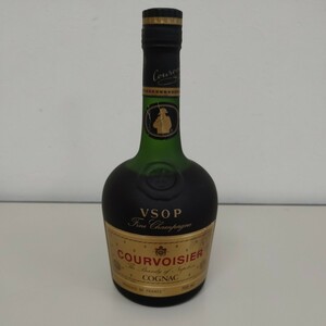 【COURVOISIER VSOP コニャック 】古酒 長期保管品 クルボアジェ 700ml ブランデー COGNAC フランス 【B4-2③】0712+-