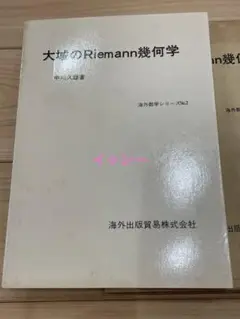 大域のRiemann幾何学