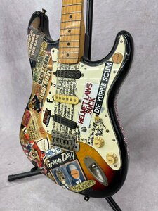 □t1614　現状品★FENDER　フェンダー　 JAPAN 　stratocaster 　#N027667　エレキギター　本体のみ