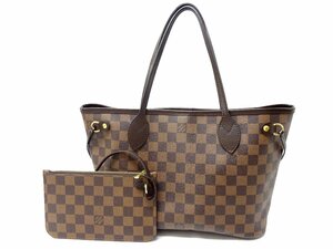 RFIDシリアル 現行 ルイヴィトン/LOUIS VUITTON ダミエ ネヴァーフルPM N41359 ショルダーバッグ ポーチ付 24万