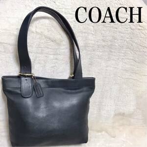 美品 オールドコーチ オールレザー トートバッグ ハンドバッグ ショルダーバッグ COACH