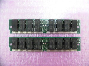 SAMSUNG KMM5321004CV-6 72pin EDO-SIMM 60ns 4MB x2 (Total 8MB) 中古正常品