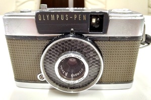 ★OLYMPUS- PEN-EE オリンパス ペン EE＋D.Zuiko 1:3.5 f＝28㎜ 【空シャッター確認済】中古※税込価格★