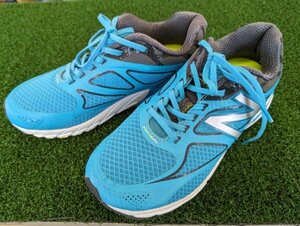 4☆1564【NEW BALANCE/ニューバランス】ランニングシューズ 22.5㎝ W1040E6 グリーン 幅広対応(4E)《店頭引渡し可/札幌 美しが丘》