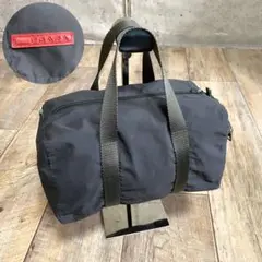 本物☆PRADA スポーツ プラダ ナイロン ミニハンドバッグ ミニトートバッグ