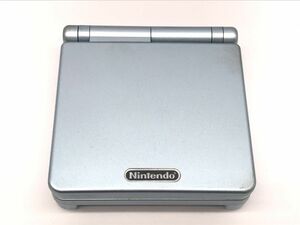 1104-509TYJ989 RP ゲームボーイアドバンスSP 任天堂 Nintendo AGS-001 本体のみ GAMEBOY ADVANCE SP シルバーブルーカラー？