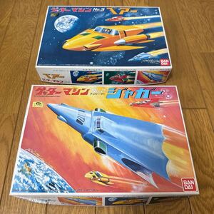 BANDAI 未組立 プラモデル ゲッターマシン NO.2 NO.3 ジャガー ベアー 2箱セット バンダイ 東映アニメーション ダイナミック企画