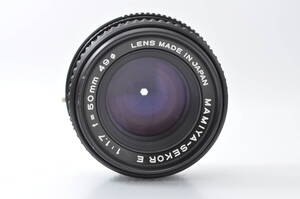 ★極上美品★ MAMIYA マミヤ MAMIYA-SEKOR E F1.7 50mm ★外観美品★#YS00157